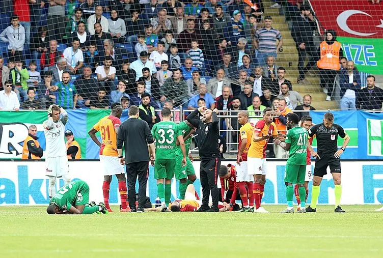 Serkan Çınar’la ilgili şok gerçek! Emre Akbaba’nın ayağının kırıldığı pozisyonda...