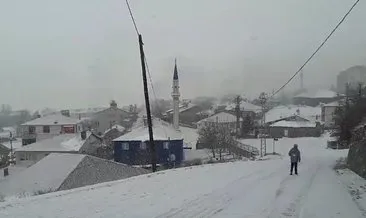 Bingöl Karlıova'da kar yağışı etkili oldu! #bingol