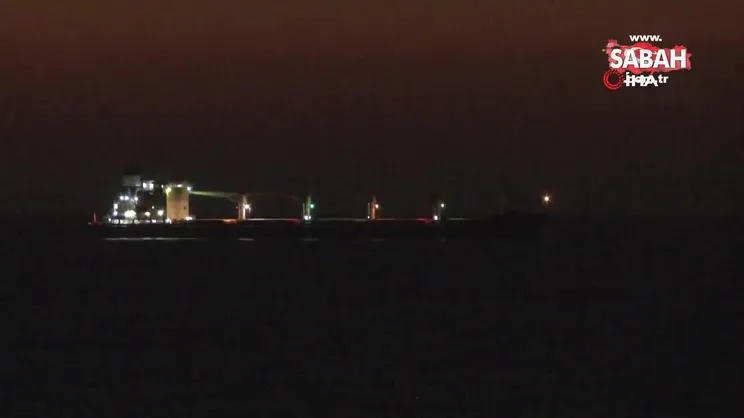 Ukrayna’dan çıkan ilk tahıl yüklü gemi “Razoni” İstanbul'da | Video