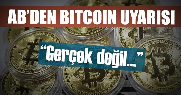 AB’den ’Bitcoin’ uyarısı