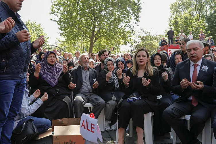 Şehit itfaiyeci Taner Çebi için İstanbul İtfaiyesi'nde tören düzenlendi