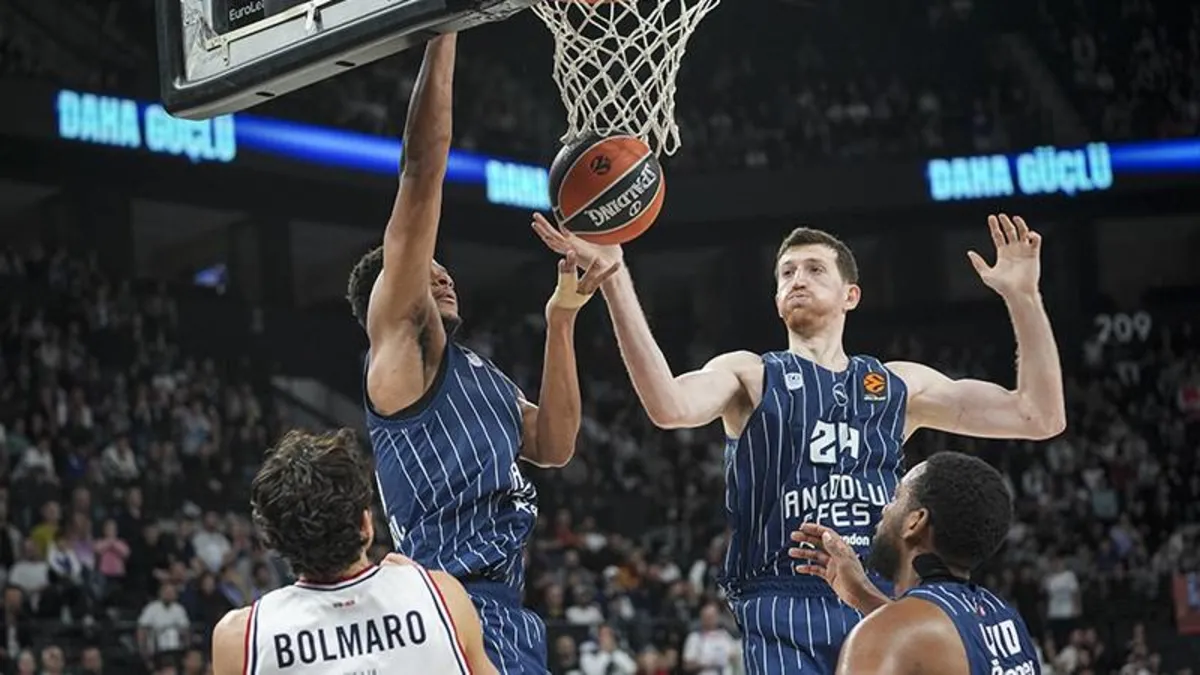 Anadolu Efes Monaco'da Zorlu Sınavda: Maç Saati ve Yayın Kanalı