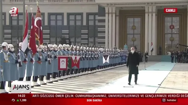 Son dakika! Başkan Erdoğan'dan önemli kabul! Irak Başbakanı Ankara'da | Video