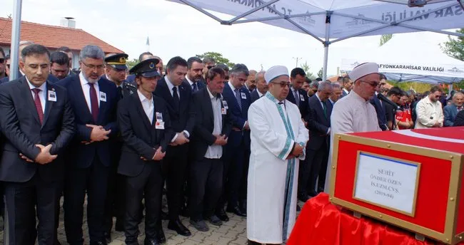 Afyonkarahisar şehidini uğurladı