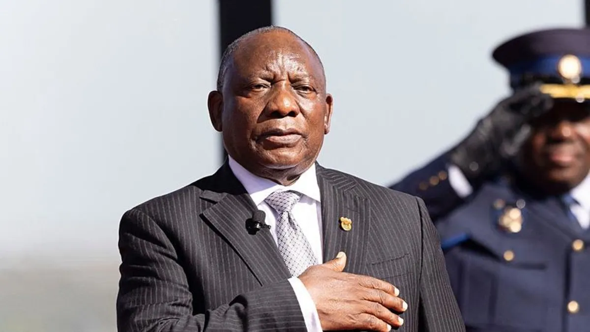 Güney Afrika’da ulusal birlik hükümeti kuruldu Güney Afrika’da ulusal birlik hükümeti kuruldu