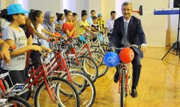 Şahinbey Belediyesi toplamda 20 bin bisiklet hediye etti