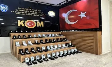 Şanlıurfa'da ele geçirildi: Piyasa değeri 9 milyon 600 bin TL! #sanliurfa