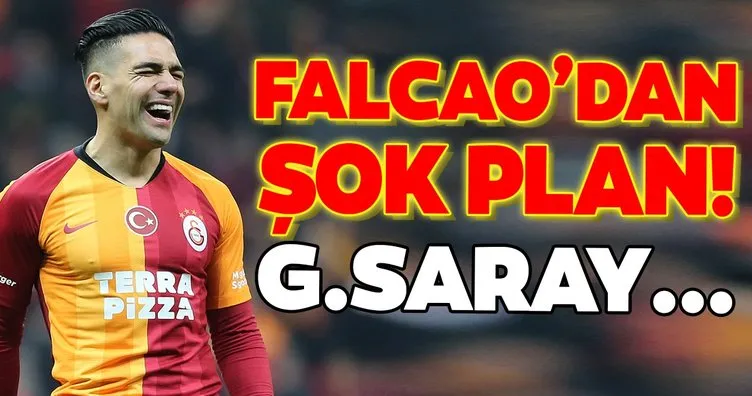 Transferde son dakika: Falcao’dan şok plan! Galatasaray...