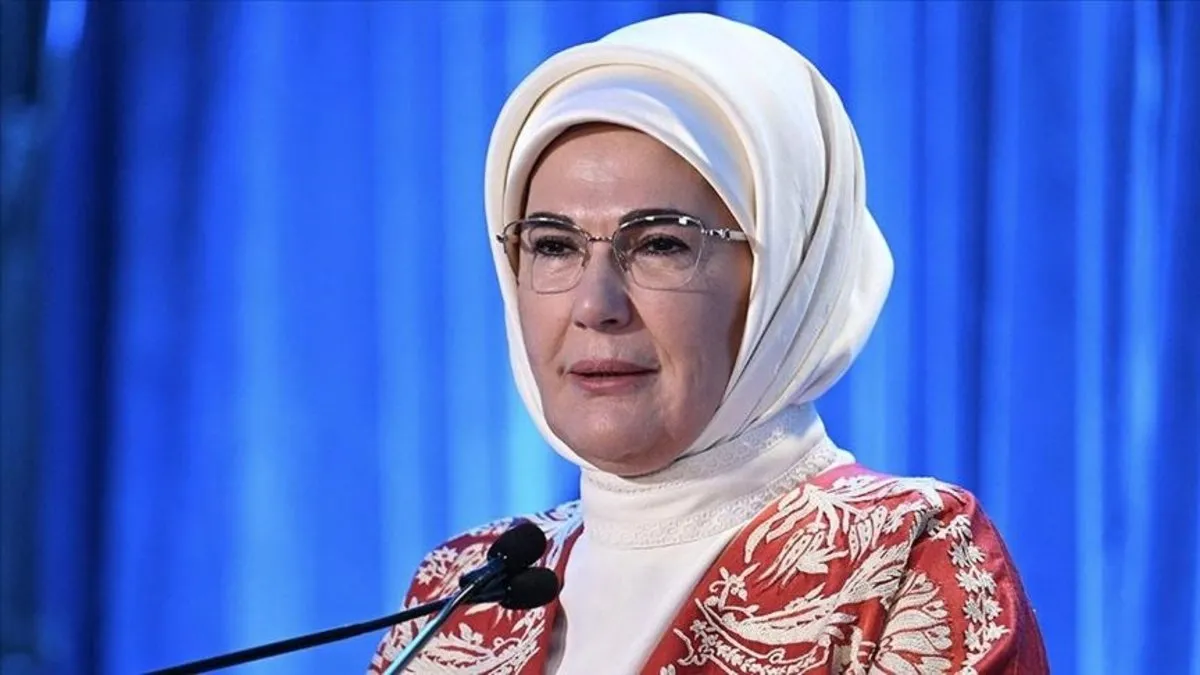 Emine Erdoğan, Cumhurbaşkanlığı Millet Kütüphanesi’nin 5’inci yaşını kutladı: Emine Erdoğan, Cumhurbaşkanlığı Millet Kütüphanesi’nin 5’inci yaşını kutladı: