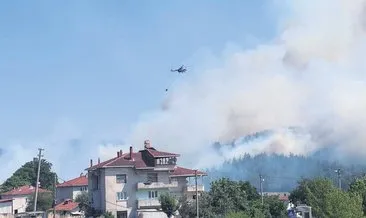 Bursa’da yangına jet hızıyla müdahale #bursa