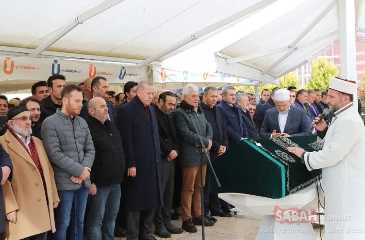 Başkan Erdoğan aile dostu Nusret Yıldırım’ın cenazesine katıldı