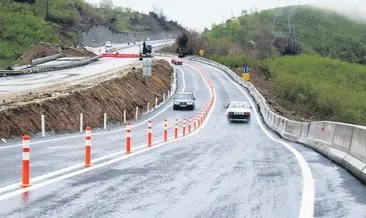 Akçakoca yolu trafiğe açıldı