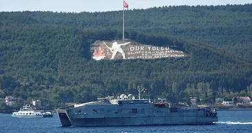 ABD savaş gemisi Akdeniz’e iniyor