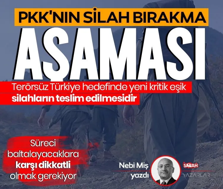 PKK’nın silah bırakma aşaması