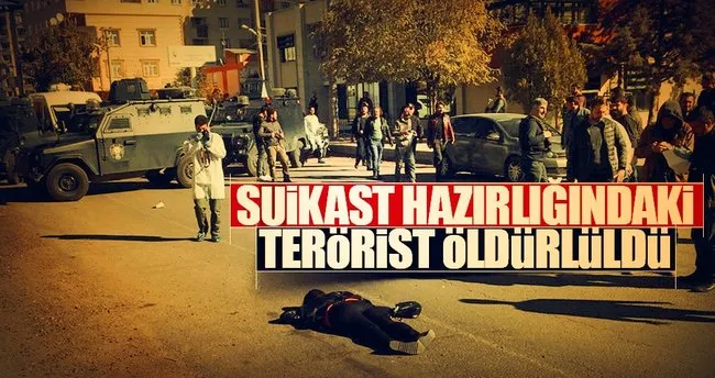 Diyabakır’da çatışma: Saldırı hazırlığındaki terörist öldürüldü