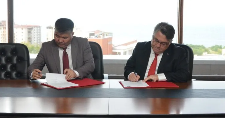 ZBEÜ ile Kırgızistan Uluslararası Üniversitesi arasında işbirliği protokolü