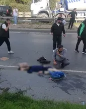 İki çocuğu için kendini feda etti