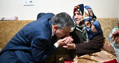 Vali Çiftçi'den 91 Yaşındaki Naciye Nineye kış desteği #erzurum