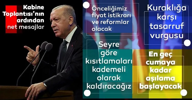 SON DAKİKA HABERİ: Başkan Erdoğan canlı yayında açıkladı! Kısıtlamalar kaldırılacak mı? Aşılama ne zaman başlayacak? İşte detaylar