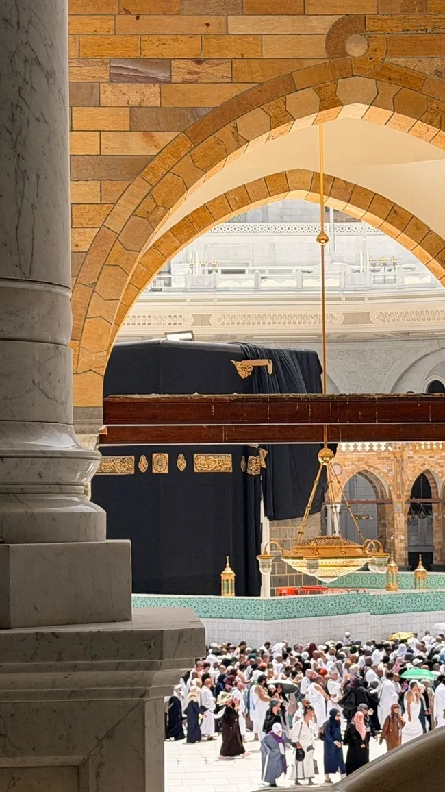 Kâbe etrafındaki paneller