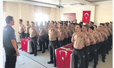 174 bekçi göreve başladı
