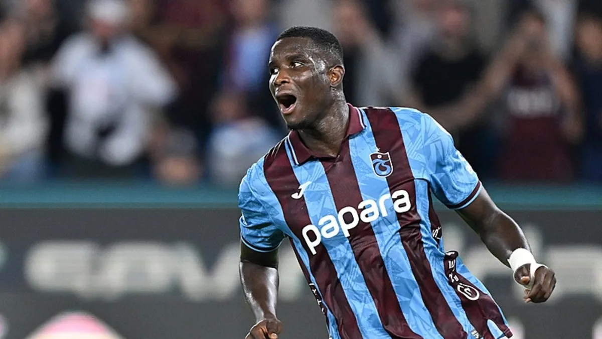 Trabzonspor’a Paul Onuachu hayat veriyor