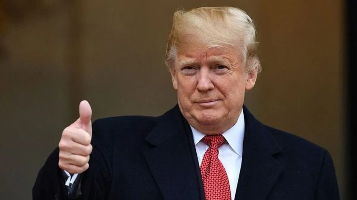 Trump: İran’a teşekkür ederim