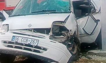 Afyonkarahisar’da kaza yapan ehliyetsiz sürücü ve arkadaşı öldü