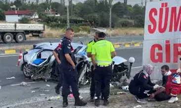 Kastamonu'da otomobil su kanalı çarptı: 2 ölü, 4 yaralı #kastamonu
