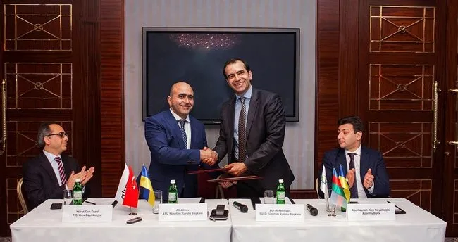 Türk-Azeri iş adamlarından Ukrayna’da iş birliği