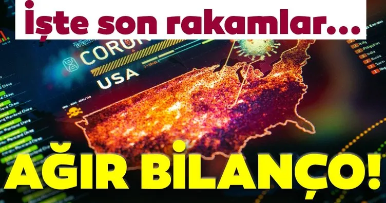 son dakika haberi:ABD'de korkutan bilanço! Son 24 saatte 1379 kişi hayatını kaybetti