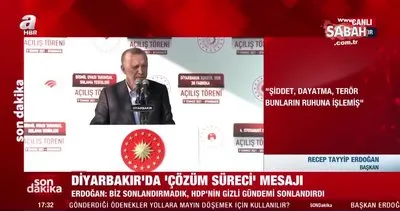 Başkan Erdoğan Diyarbakır’da müjdeyi verdi: Yakında kültür merkezi olacak | Video