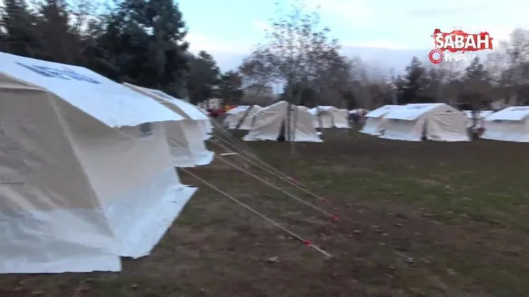 Diyarbakır’da çadır kentler kuruldu, vatandaşlar umut bekleyişinde | Video