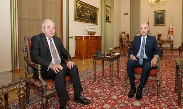 Kurtulmuş, Asaf Hajiyev’i kabul etti.