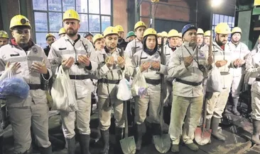 Şehit madenciler dualarla anıldı