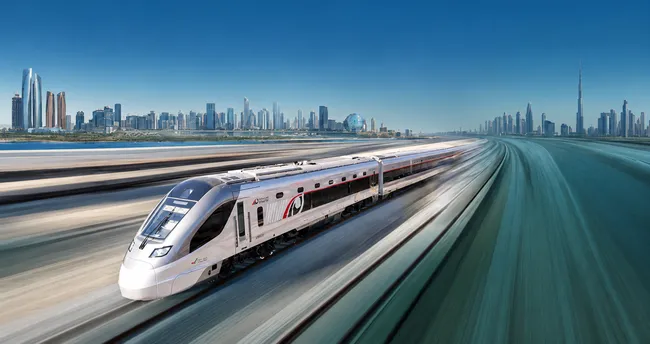 Abu Dabi ile Dubai arası 30 dakikaya iniyor! BAE’nin ilk Yüksek Hızlı Demiryolu Projesine Kalyon İnşaat imzası