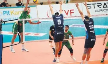 Arkas yine set vermeden kazandı