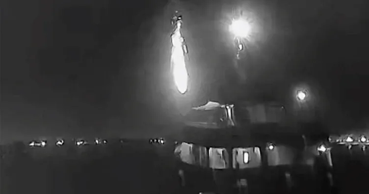 Küresel Sumud Filosu’na İHA saldırısı anbean kaydedildi: Gazze’ye umut taşıyan gemiyi yaktılar