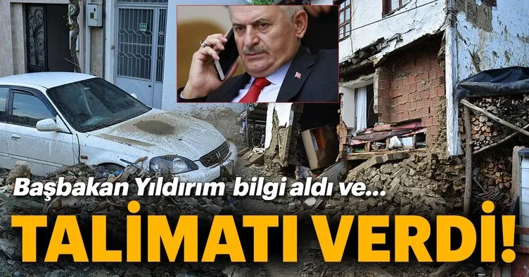 Son Dakika Haber: Başbakan Binali Yıldırım, Bursa’daki sel felaketine ilişkin bilgi aldı!