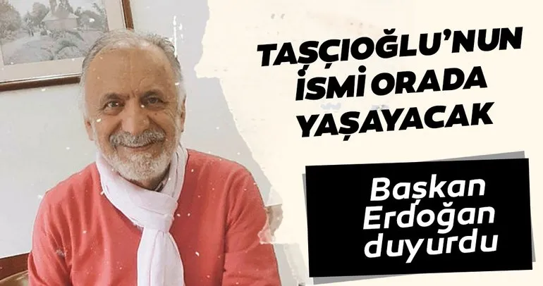 Başkan Erdoğan duyurdu: Okmeydanı Eğitim ve Araştırma hastanesine Prof. Dr. Cemil Taşçıoğlu’nun adı verilecek
