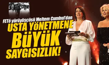 Meltem Cumbul’dan usta yönetmene büyük kabalık!