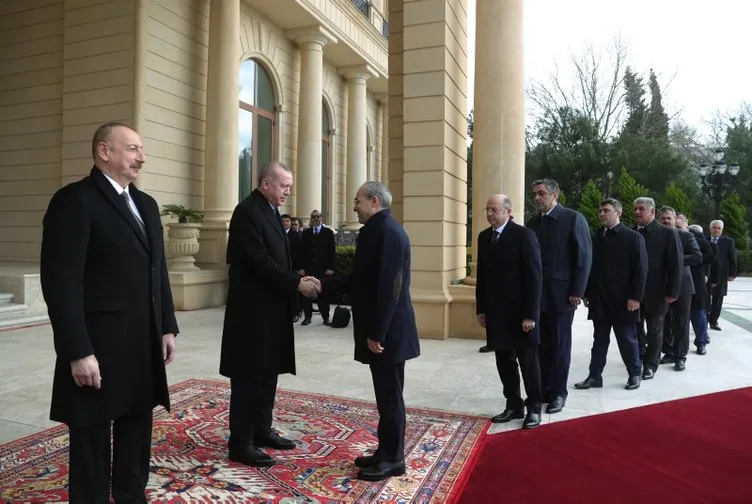 Başkan Erdoğan, Azerbaycan Cumhurbaşkanı Aliyev ile görüştü