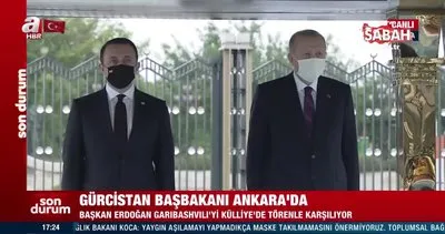 Gürcistan Başbakanı Garibashvili Beştepe’de