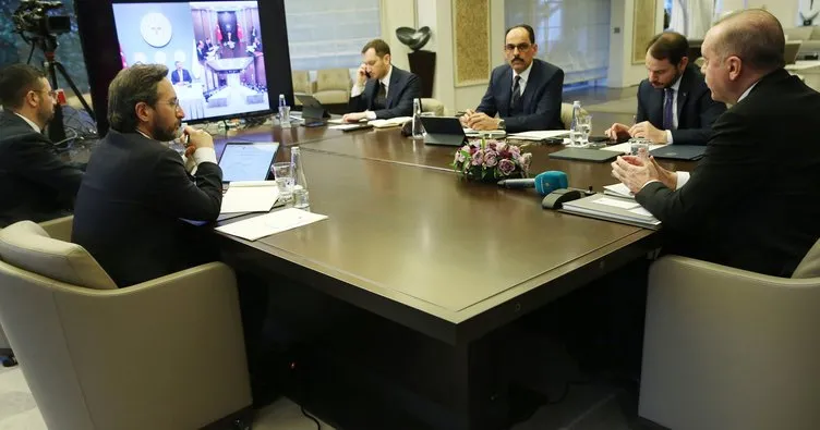Başkan Erdoğan, Bilim Kurulu Toplantısı’na video konferansla katıldı