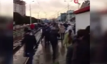 Güngören’de tramvaylar kaza yaptı
