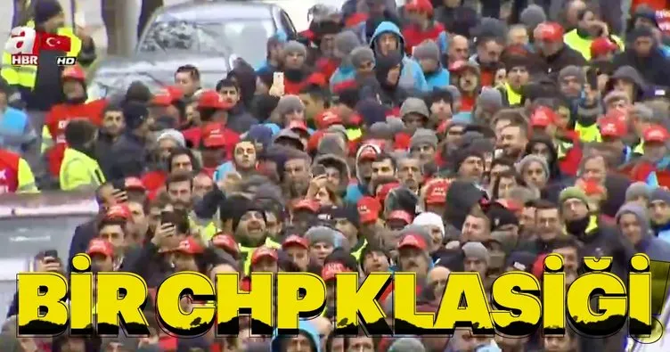CHP’li Beşiktaş Belediyesi’nde şok! İşçiler ayaklandı