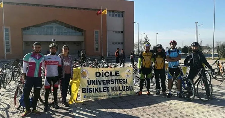 Diyarbakır’da ‘Dicle’nin pedal sesi’ etkinliği