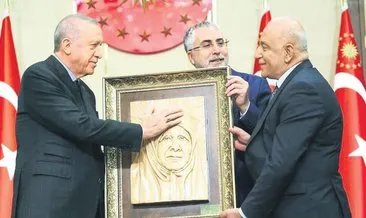 El emeği tabloyu yirmi günde bitirdi