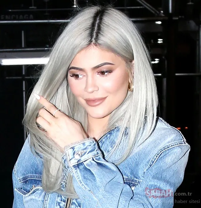 Kylie Jenner’ın dünden bugüne saç evrimi