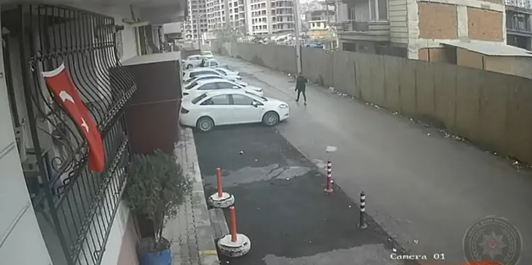 Cezaevinden firar edip eşini katletmişti: Kaçış anları kamerada!